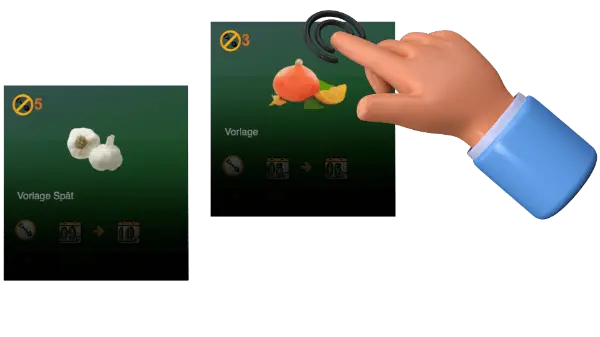 Automatische Fruchtfolge