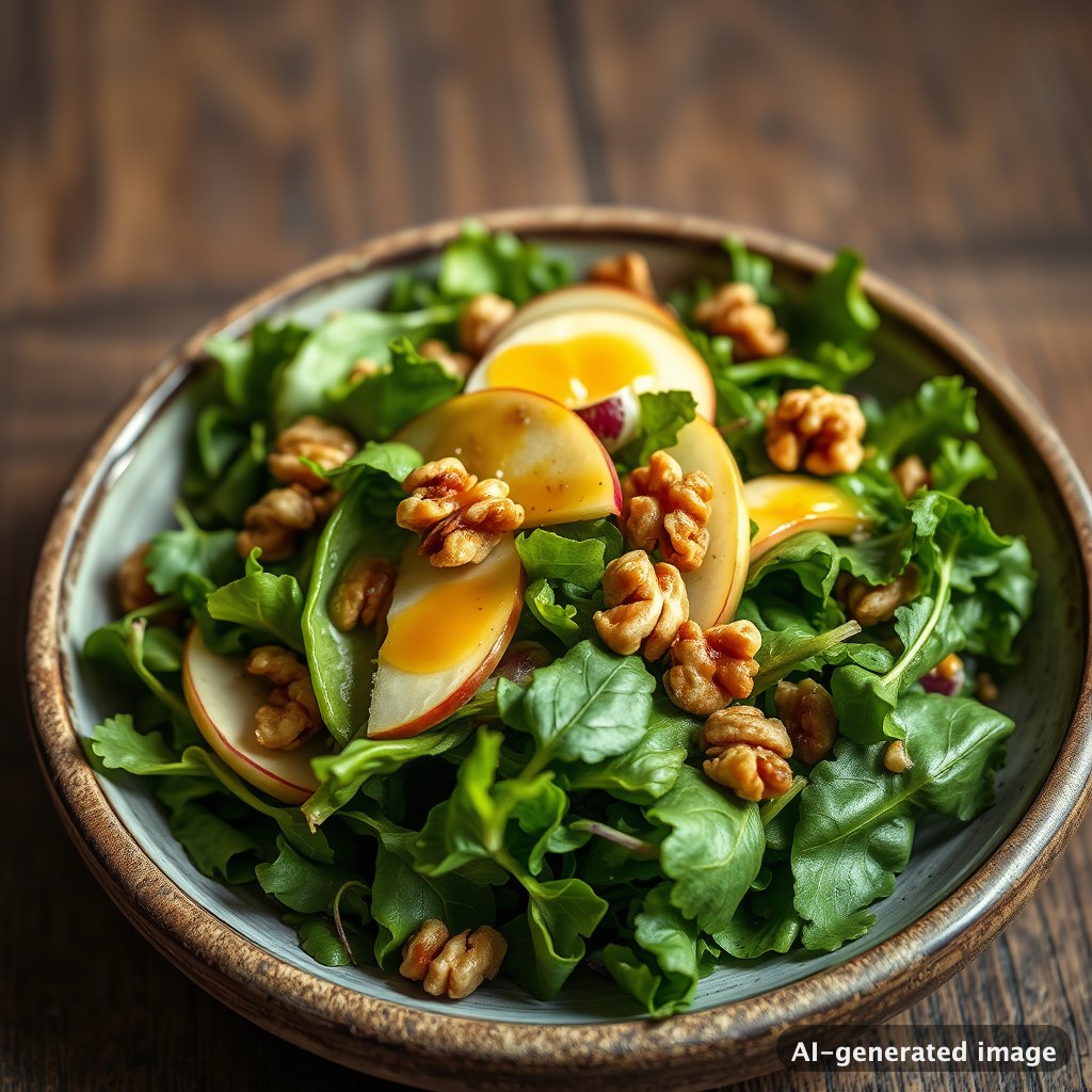 Salat mit Hirschhornwegerich