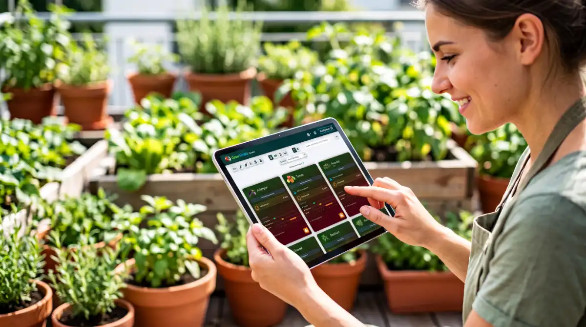 Die GrowSimply Pflanzenverwaltung